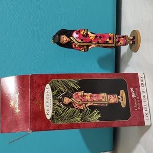 Hallmark keepsake ornament Chinese Barbie dolls of the world collector series